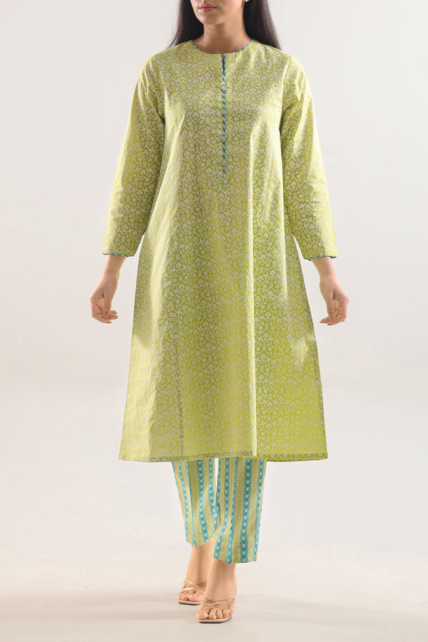 Printed Lawn Stitched 2 Piece (Shirt/Trouser)