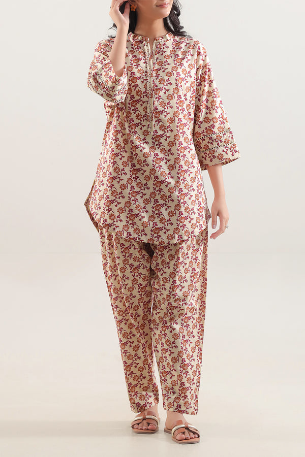 Printed Lawn Stitched Shirt