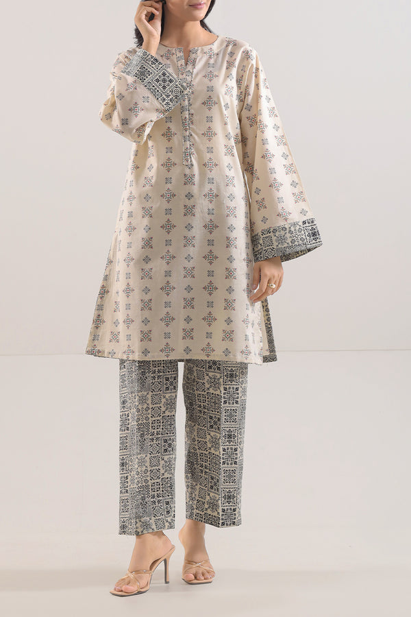 Printed Lawn Stitched 2 Piece (Shirt/Trouser)