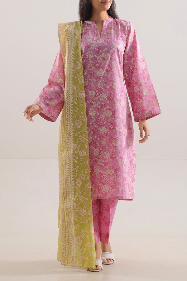 Printed Lawn Stitched 3 Piece