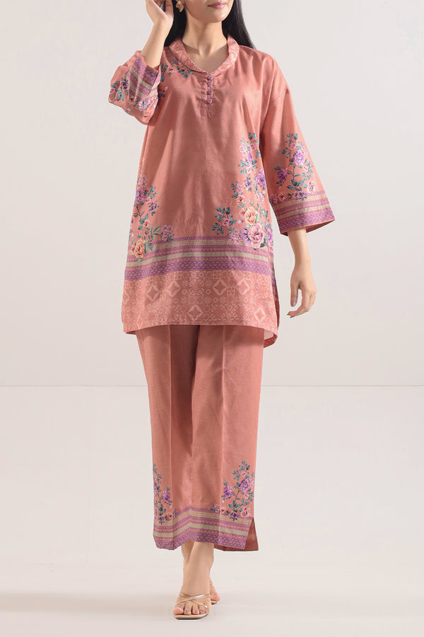 Printed Cotton Stitched Shirt