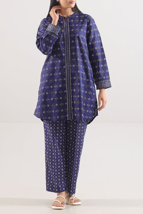Printed Lawn Stitched 2 Piece (Shirt/Trouser)