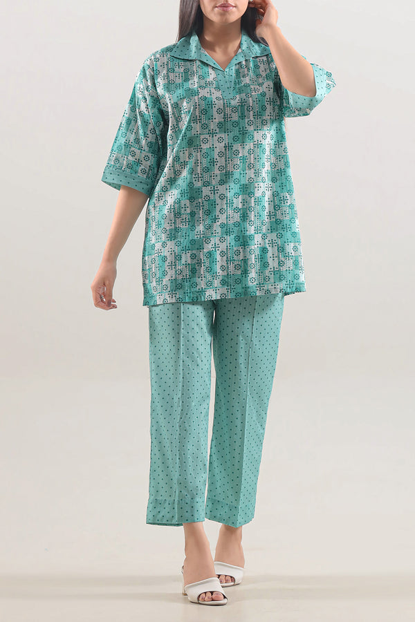 Printed Lawn Stitched Shirt