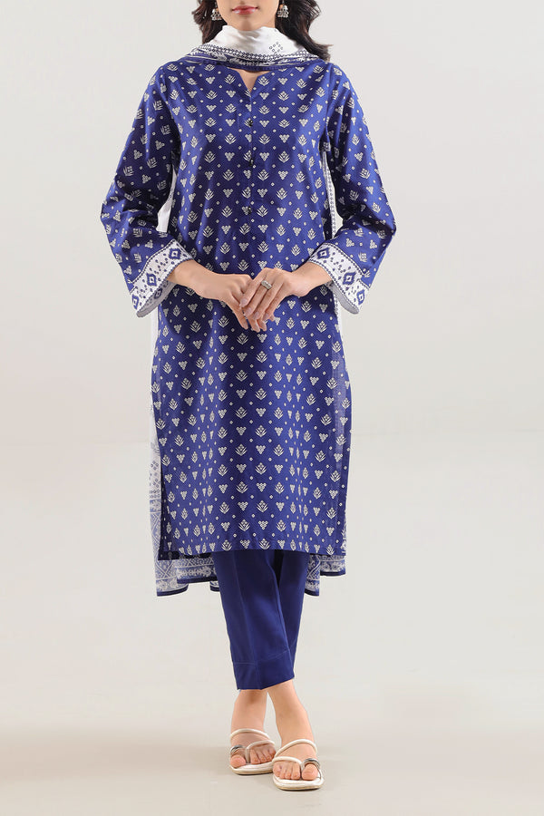 Printed Lawn Stitched 3 Piece