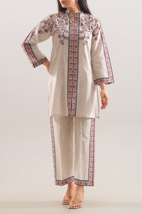 Printed Lawn Stitched Shirt