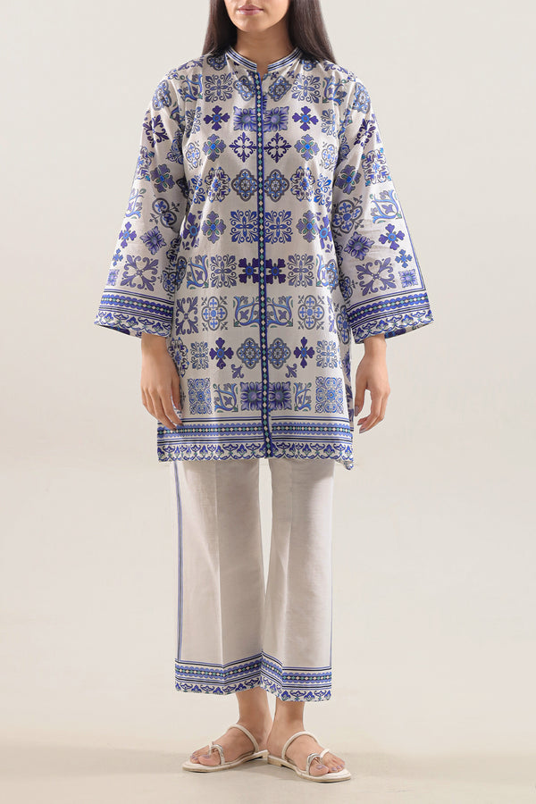 Printed Lawn Stitched 2 Piece (Shirt/Trouser)