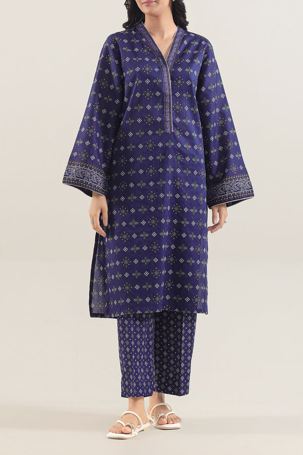 Printed Lawn Stitched 2 Piece (Shirt/Trouser)