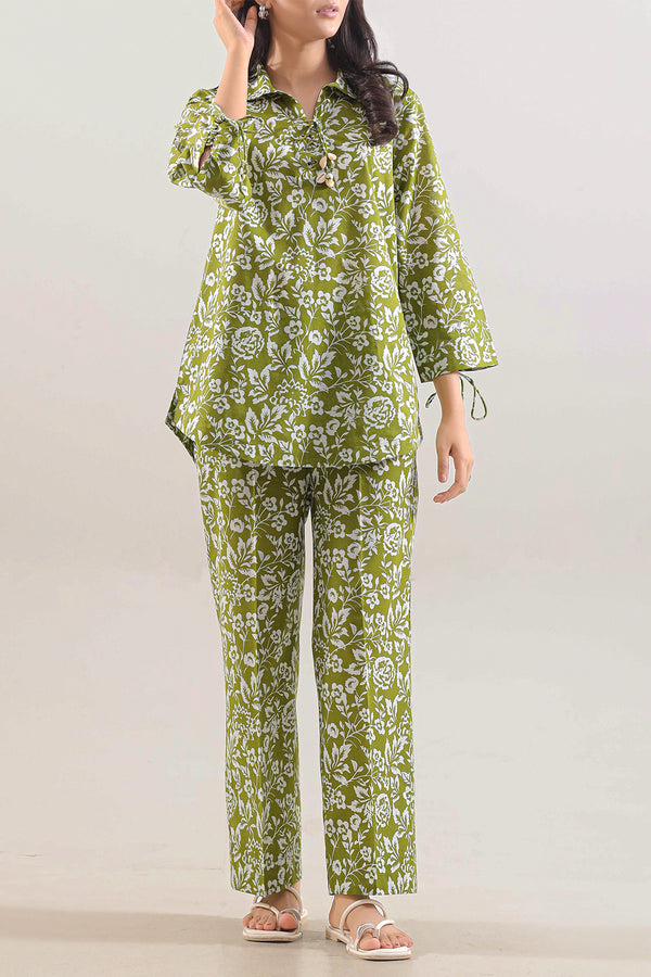 Printed Lawn Stitched 2 Piece (Shirt/Trouser)