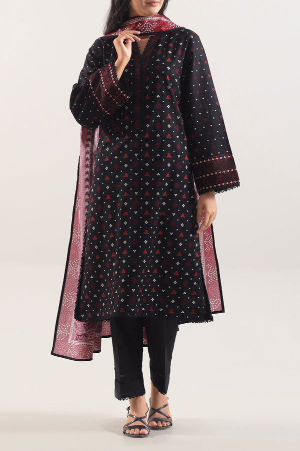 Printed Lawn Stitched 3 Piece