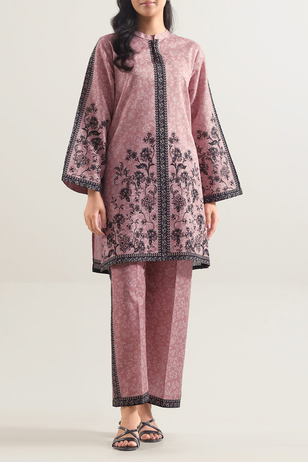 Printed Lawn Stitched 2 Piece (Shirt/Trouser)
