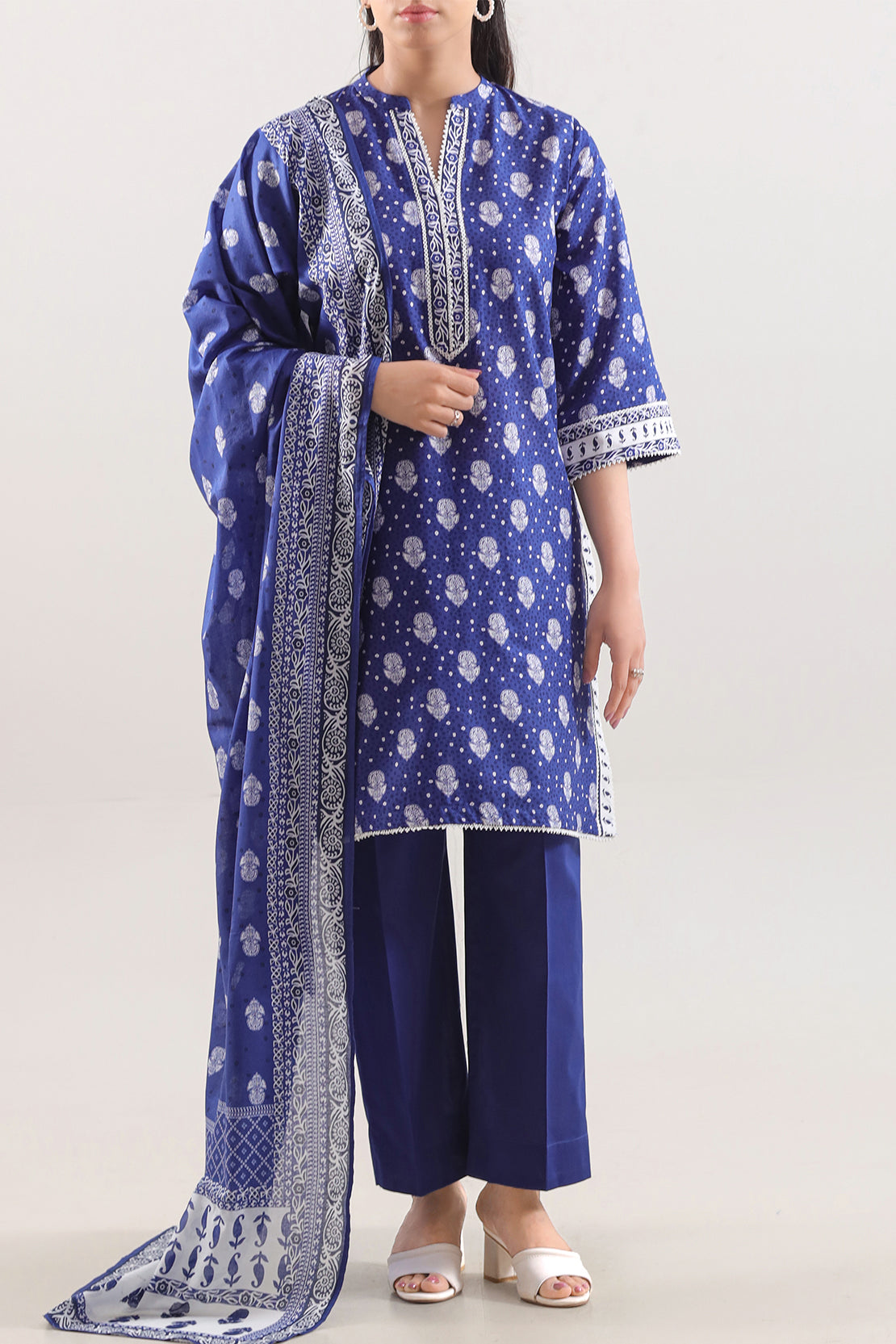 Stitched Lawn Suit – Printed (3PC,2PC Or Shirt)
