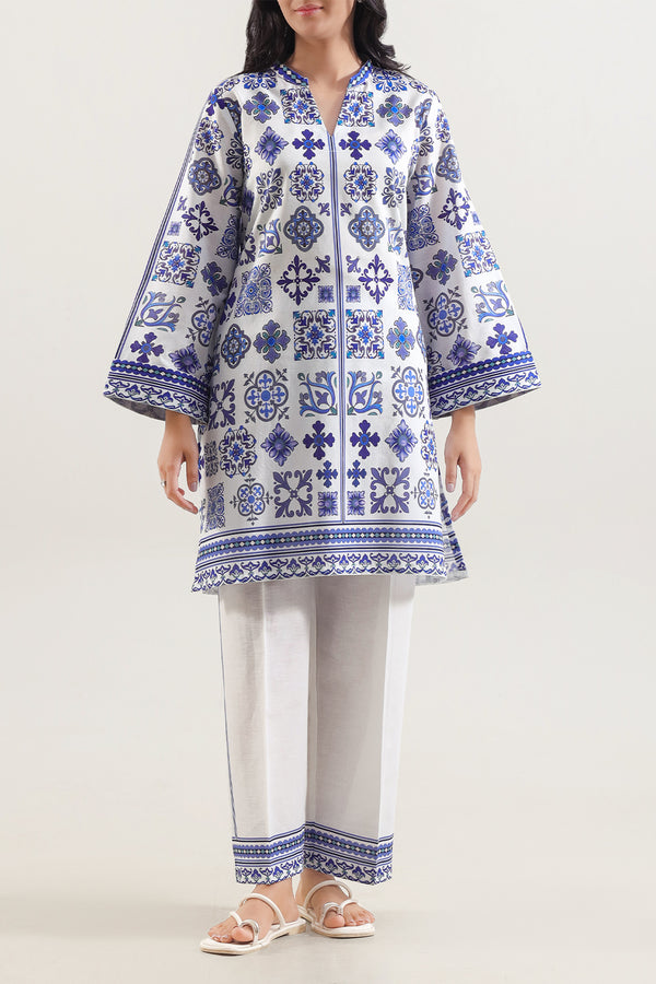 Printed Lawn Stitched Shirt