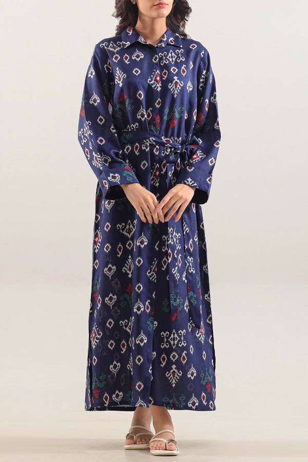 Printed Arabic Lawn Stitched Dress