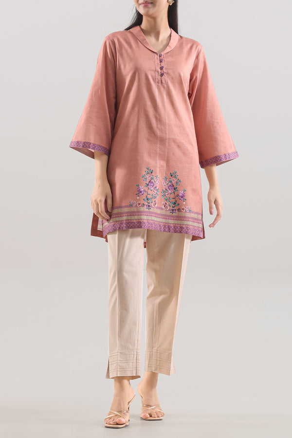 Printed Cotton Stitched Shirt