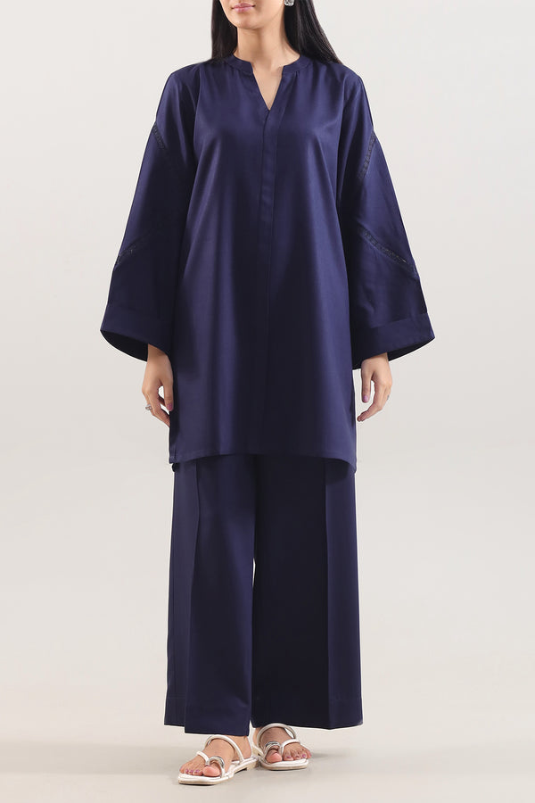 Solid Khaddar Stitched 2 Piece (Shirt/Trouser)