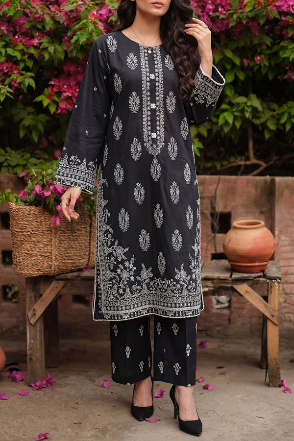 Printed Lawn Stitched 2 Piece (Shirt/Trouser)