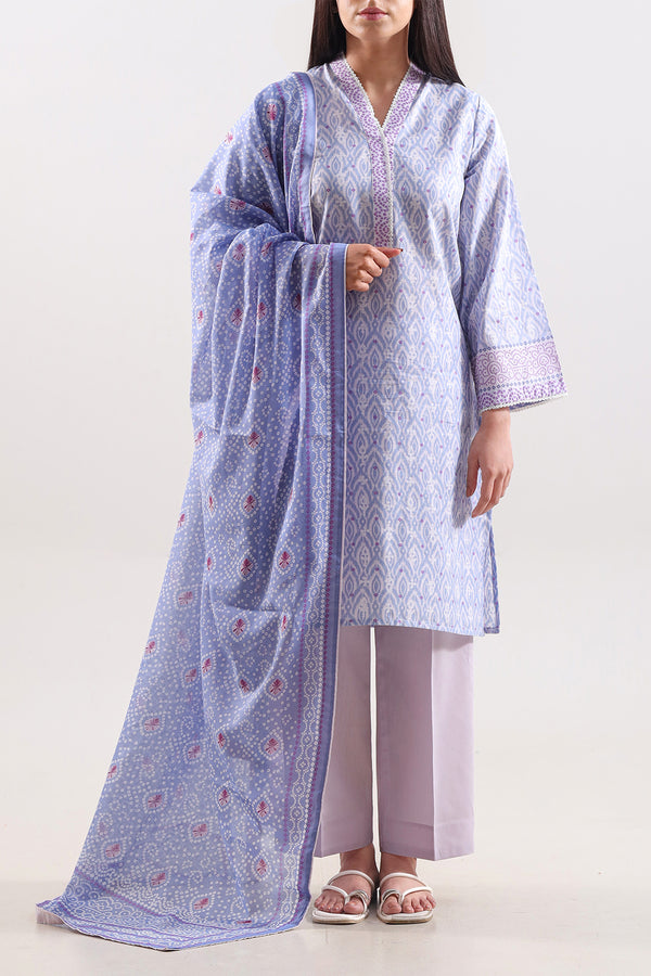 Printed Lawn Stitched 3 Piece