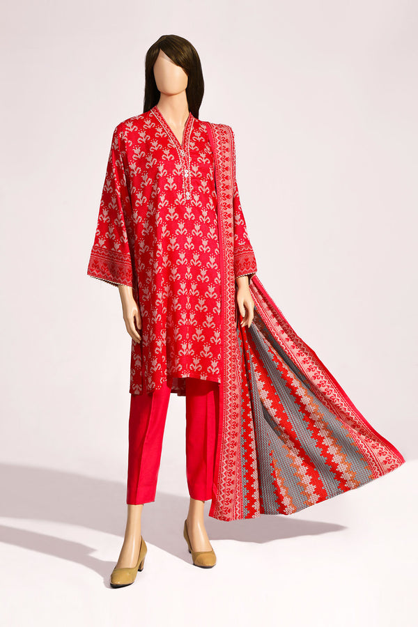 Printed Lawn Stitched 3 Piece - WP3P-323