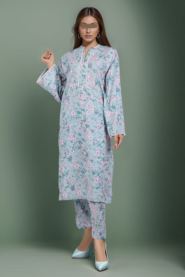 SAYA's Printed Polyester Stitched For Mom And Daughter