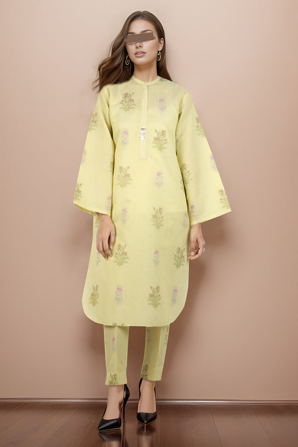 SAYA's Printed Cotton Jacquard Stitched For Mom And Daughter