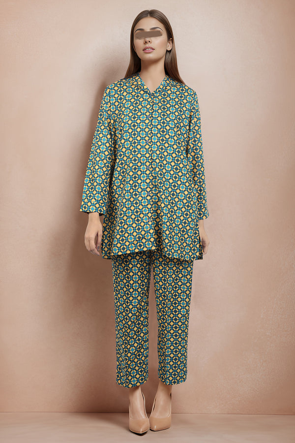 Polyester Stitched 2 Piece (Shirt/Trouser)