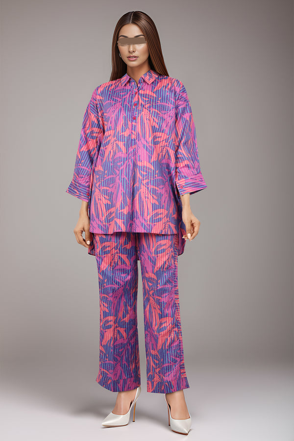 Printed Lawn Stitched 2 Piece (Shirt/Trouser)