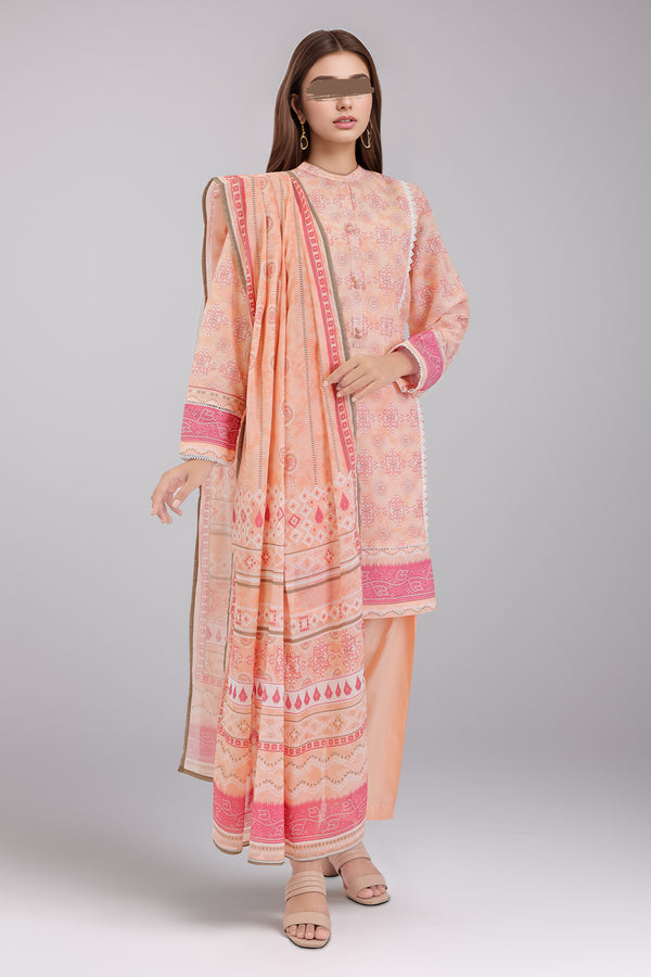 Printed Lawn Stitched Shirt