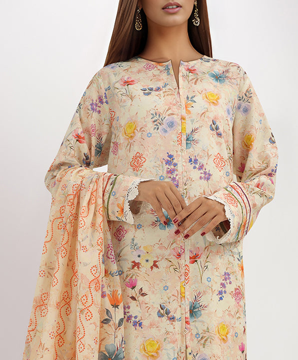 Jacquard Cotton Stitched Shirt