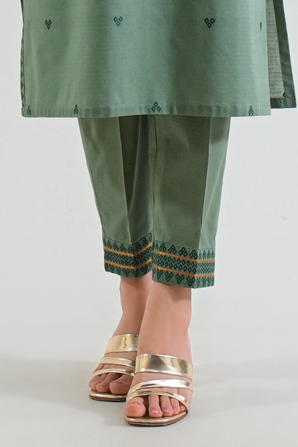 Cotton Jacquard Pant