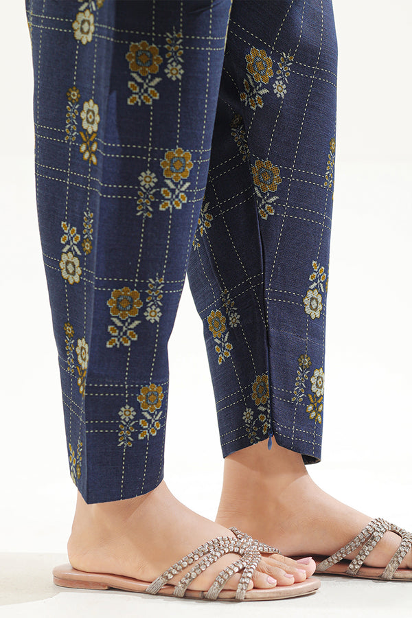 Printed Khaddar Pant