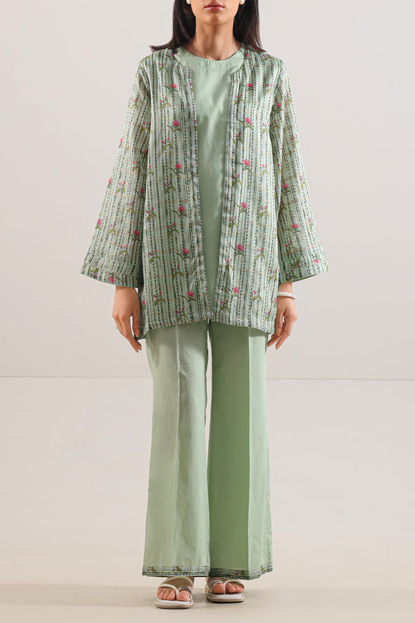 Solid Cambric Stitched 2 Piece (Shirt/Trouser)