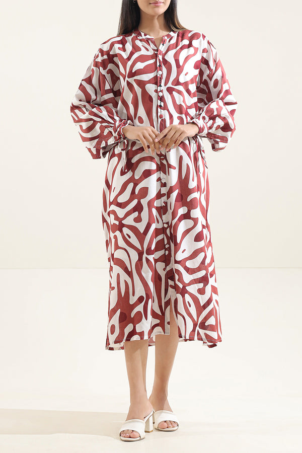 Comfy jacquard Stitched dress