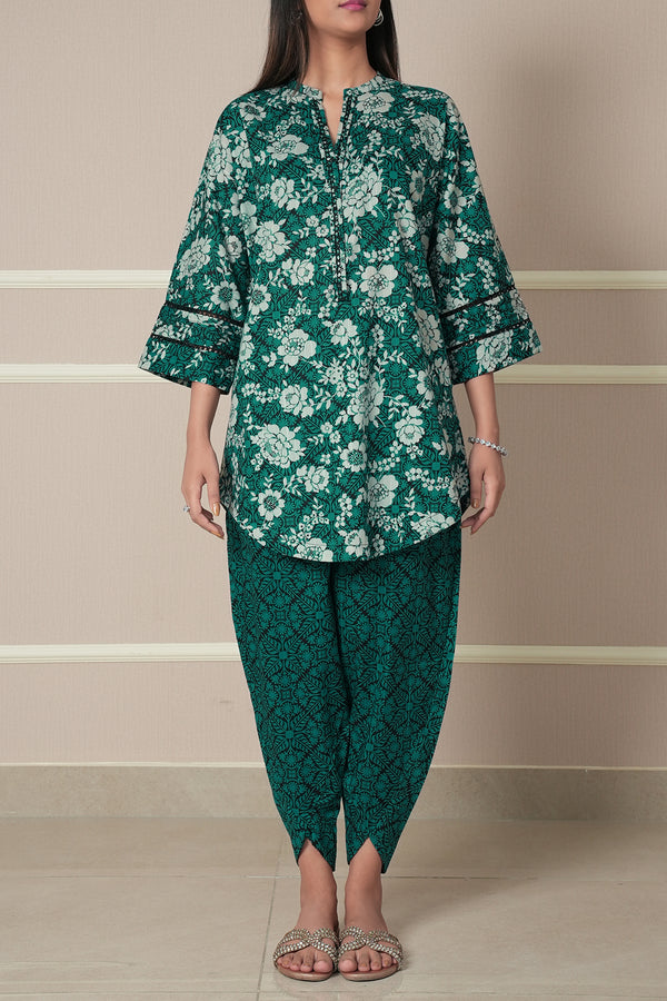 Printed Lawn Stitched 2 Piece (Shirt/Trouser)