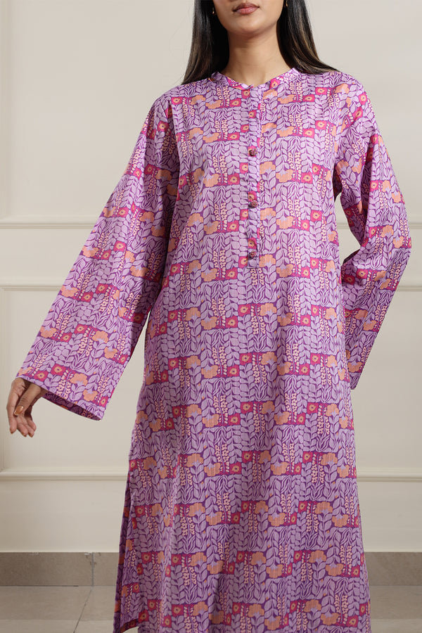 Printed Lawn Stitched 2 Piece (Shirt/Trouser)