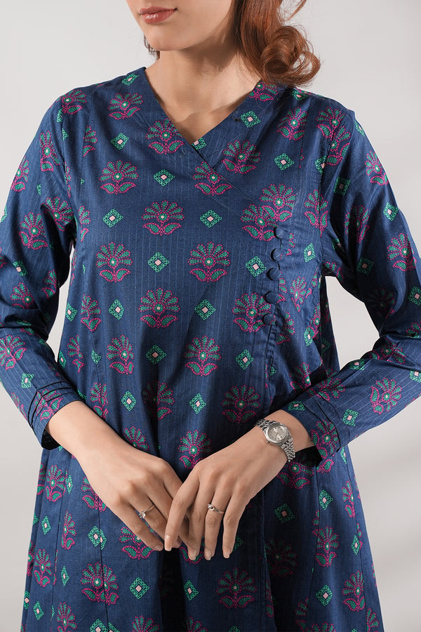 Printed Lawn Stitched Shirt