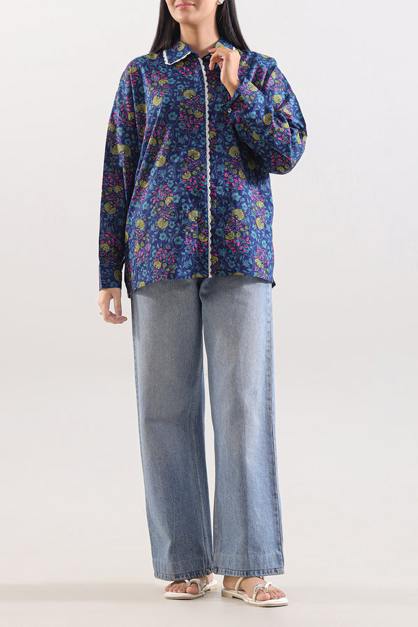 Printed Lawn Stitched Shirt