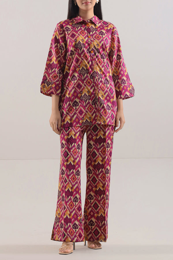 Printed Lawn Stitched 2 Piece (Shirt/Trouser)
