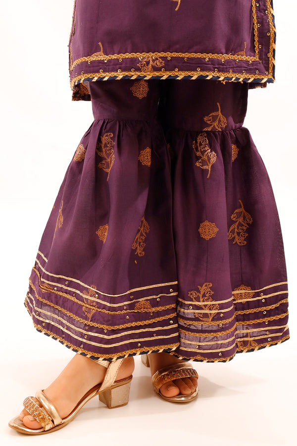 Cotton Jacquard Pant For Kids