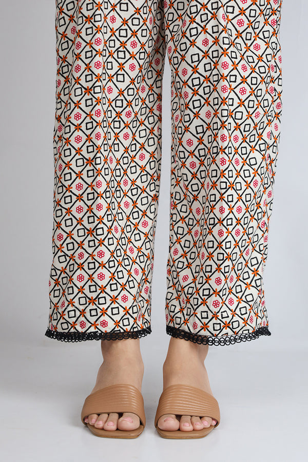 Printed Cambric Pants