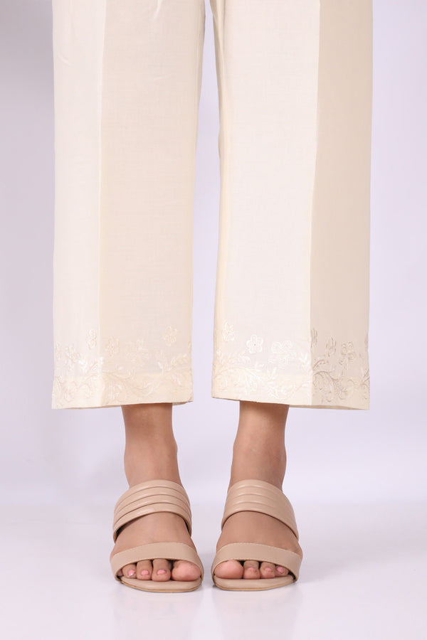 Embroidery Cotton Pant