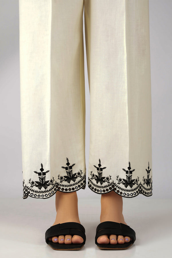 Embroidery Cotton Pant