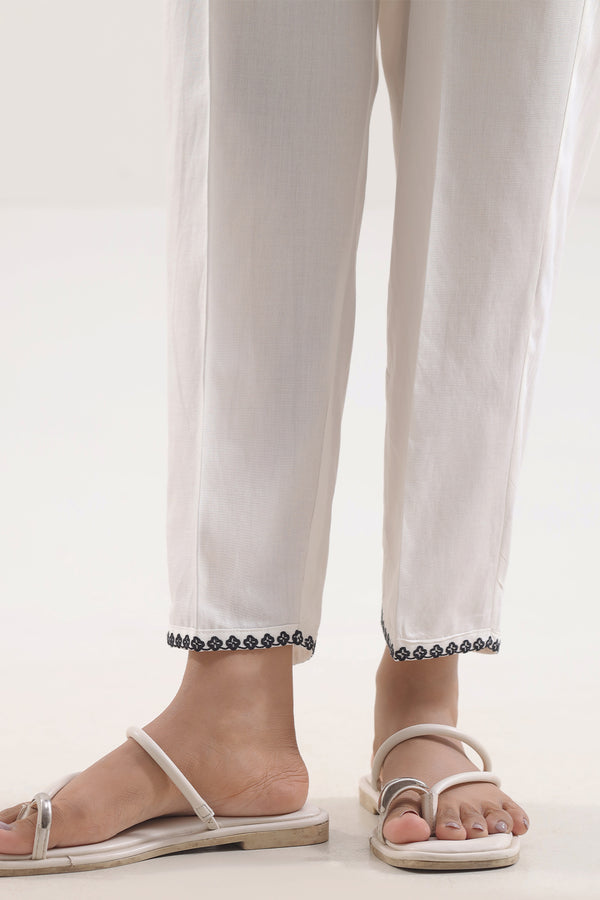 Embroidery Cotton Pant