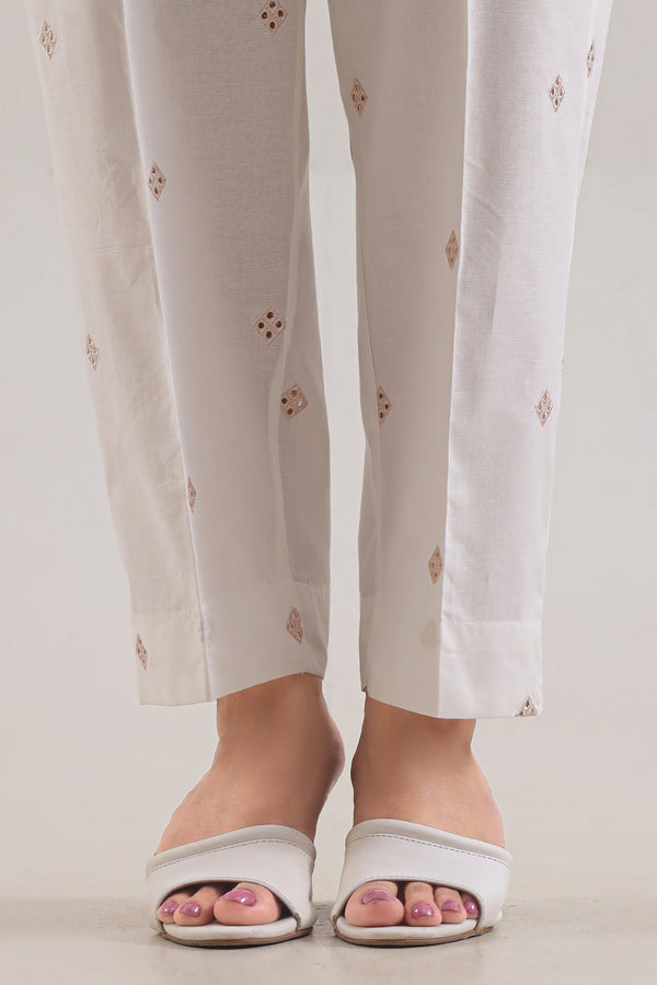 Embroidered Cambric Pant