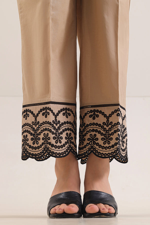 Embroidered Cambric Pant