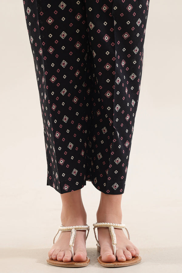 Printed Cambric Pants For Kids