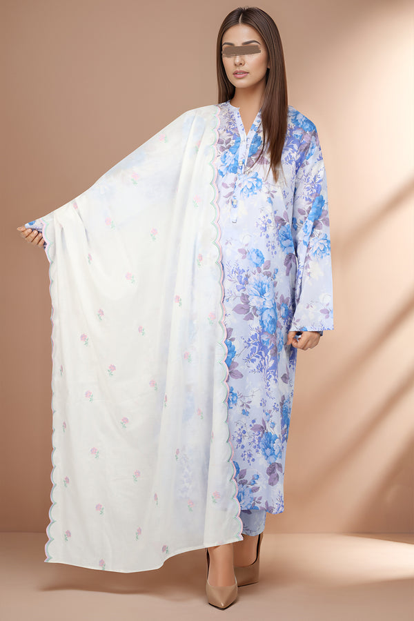 Lawn dupatta