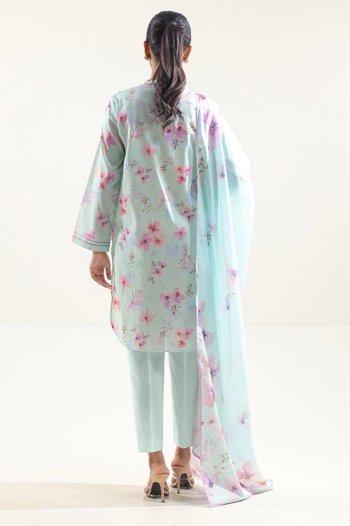Unstitched Printed Lawn 3 Piece-WUNS-6609 – SAYA