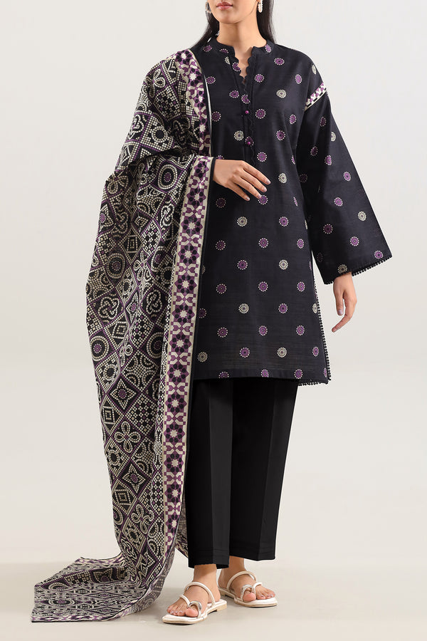 Unstitched Printed 3 Piece – in Lawn & Khaddar