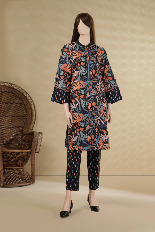 Unstitched Printed Lawn 2 Piece (Shirt/Trouser)