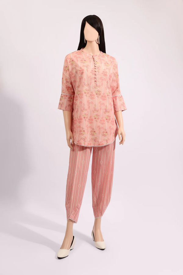 Unstitched Printed Lawn 2 Piece (Shirt/Trouser)